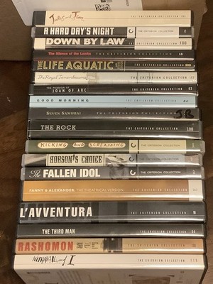 Criterion Collection Films DVD YOU PICK, Buy More And Save .