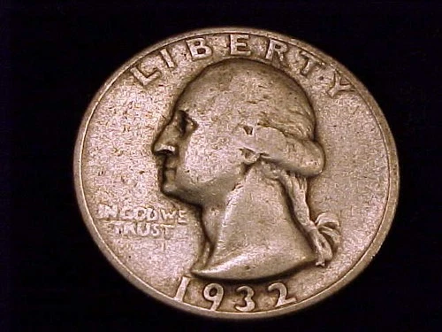 1932-D Washington Quarter, Very Good, almost Fine Grade