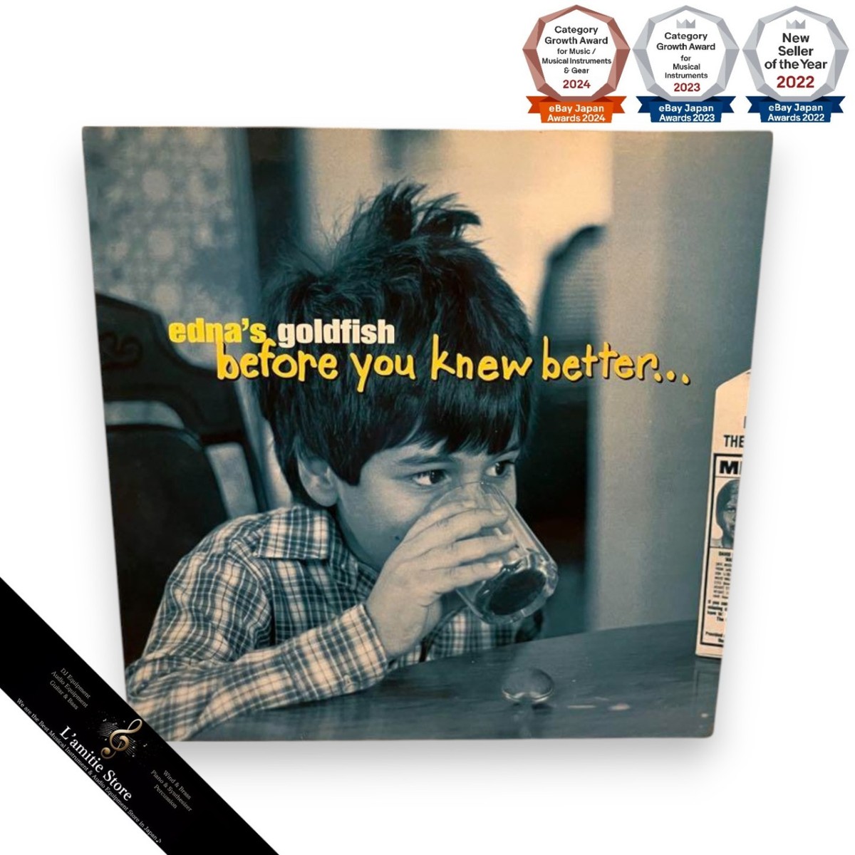 Edna S Goldfish Before You Knew Better Vinyl Record Ska Punk
