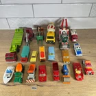 Mixed Diecast Vehicle Job Lot Cars Trucks Diggers Vintage Playworn Bundle 934