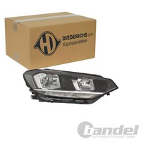 Diederichs Halogen Scheinwerfer Mit Lwr-Motor Rechts FüR VW Touran | 2297080