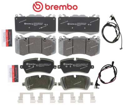 Front Rear Brake Pad OES Ceramic +Sensor for Range Rover / Sport /Super Auto SVR
