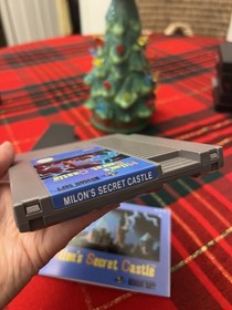 NES Milon&rsquo;s Secret Castle 1988, Tested Original Owner Cartridge/Sleeve/Manual