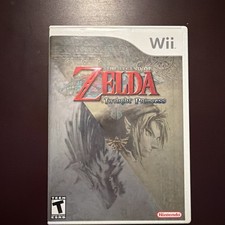 The Legend of Zelda: Twilight Princess (Nintendo Wii, 2006) Game, Case, Manual