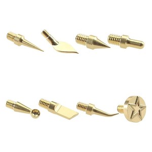 8pcs Conseils pour le fer à souder 3D Kit de lissage d'imprimante Finition Lissage Tool2949