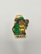 Vintage Nevada Bob's Maui Golf Bag Luggage Tag Hawaii