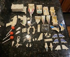 Vintage 1978 Mego Micronauts Battle Cruiser Paperwork INCOMPLETE DOESN'T WORK