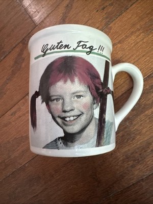 Vintage Pippi Longstocking Mug Paloma Germany Herbert Gutsch Inger Nilsson Box