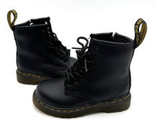 Dr Martens 1460 T Toddler Boots Black Leather - US 7 Toddler 18-24 months