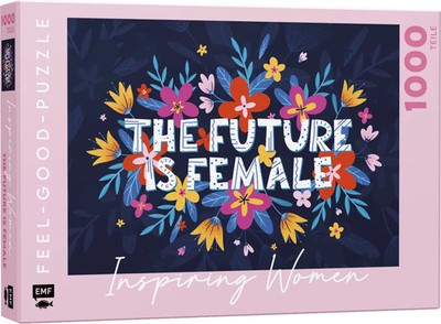 Feel-good-Puzzle 1000 Teile - INSPIRING WOMEN: The Future is female Spiel 2021