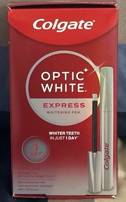 Colgate Optic White Express Teeth Whitening Pen - 35 Treatments - Exp: 10/2026