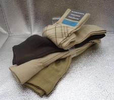 GOLD TOE -12 Pair  DOCKERS -4 Pair -Men's Cotton Blend Dress Socks -SIZE 10-13