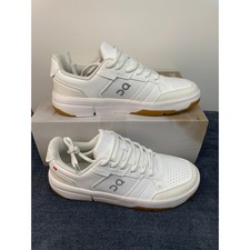 On Cloud THE ROGER Clubhouse Mens 7.5 White Ivory Gum Sole Sneakers 3MF10540924