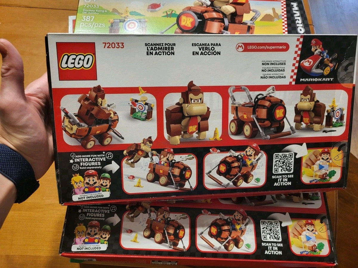 Lego Super Mario 72033 Donkey Kong & DK Jumbo 387 pieces Ages 8+