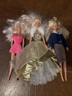 Vintage Barbie 1966 Beautiful Barbies Lot Of 3 - EUC