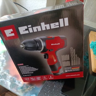 EINHELL Akku Bohrschrauber  TC-AS 12 Li-Ion  Kit Akkubohrer ink Akku/Ladegerät