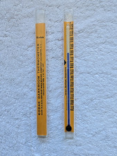 2 KODAK DARKROOM THERMOMETERS for PHOTO DEVELOPING Vintage 5.5" Made In USA
