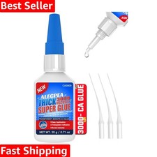 Thick CA Glue 20g   Non-Toxic, Fast Drying Cyanoacrylate for Crafts and Repairs