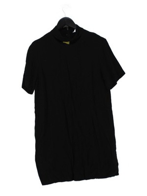 & Other Stories Damen Top UK 12 Schwarz 100% Viskose Basic