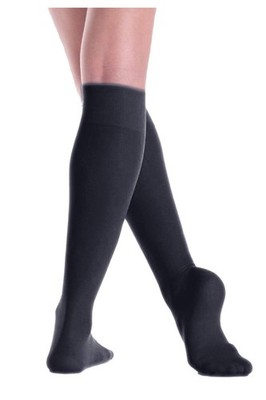 Mondor Junior Knee High Socks (Black, AD (Adult)) (Adult), Black 