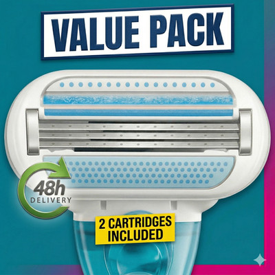 Gillette Venus Smooth Damen Rasiersystem + 2 Kartuschen - NEU