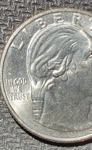 2023 P Jovita Idar Quarter With a Die Crack Error & the "In Cod We Trust" Error - Bild 5 von 5