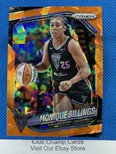 2025 #99 Monique Billings Panini Prizm WNBA Orange Ice Prizm Valkyries