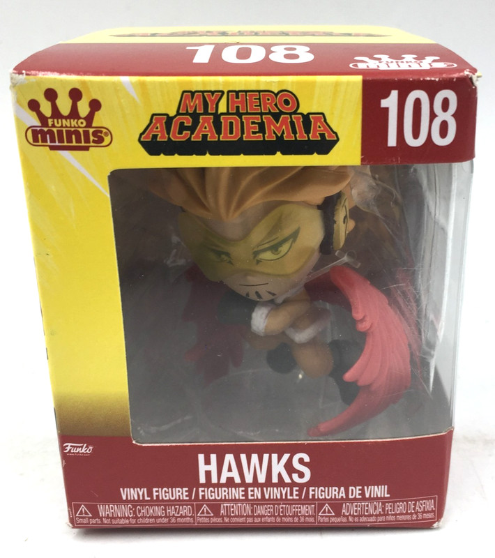 Funko Minis My Hero Academia 108 HAWKS Vinyl Figure NOS New In Box