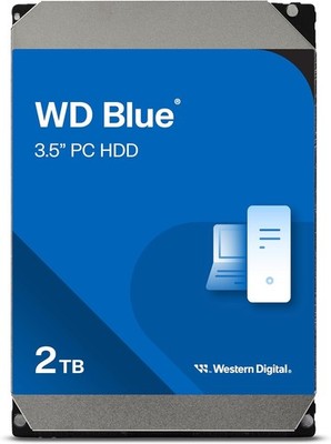 Western Digital 2 TB WD Blue PC Internal Hard Drive HDD WD20EZRZ