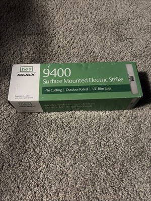 ASSA ABLOY 9400-630 Surface Mounted Electric Strike, Satin Stainless Steel | New