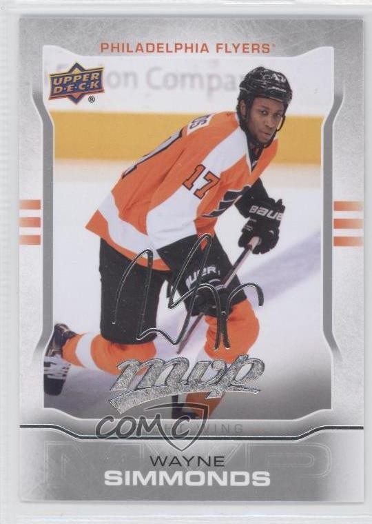 2014-15 Upper Deck MVP Silver Script Wayne Simmonds #13 1s7