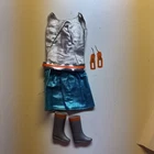 Mattel Vintage Barbie Outfit “Zokko!” 1968-69 #1820 Complete w/boots,earrings