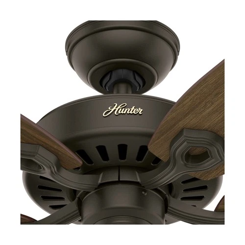 Hunter 52 inch Indoor Ceiling Fan No Light with Pull Chain - Bronze Ceiling F... - Picture 9 of 12