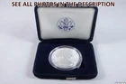 NobleSpirit } 2007 W American Eagle Silver Dollar Proof GEM BU w/ COA & Box