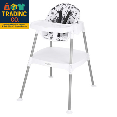 4-In-1 Eat & Grow Convertible High Chair,Polyester