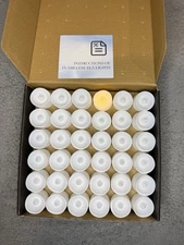 Homemory Tea Lights Bright  Battery Operated and included Flameless LED-72 Pcs