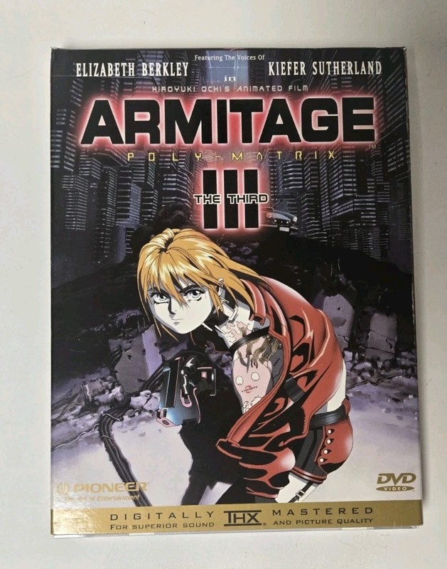 Armitage III Poly-Matrix: An Animated Motion Picture (DVD, 1997)