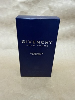 Givenchy Pour Homme Blue Label 3.3oz Eau de Toilette Spray for Men NEW Packaging