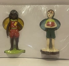 Target Bullseye Playground Fairy Garden Figures GARDEN FAIRIES Set of 2