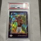 2024 Donruss Optic Jayden Daniels Purple Shock Rated Rookie PSA 9