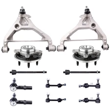 12Pcs Front Control Arm Ball Joint Tie Rod End For Lincoln Navigator 2003-2006