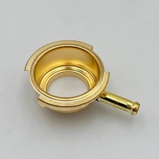 Copper Weld Filler Neck For Radiator Cap - 42mm In 56mm Out Natural Copper