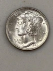 1944 Mercury Dime GEM BU MS+++. Full Split Bands!! Beautiful!!