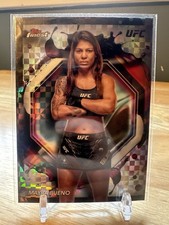 2024 Topps Finest UFC Mayra Bueno Rare Checkerboard Refractor