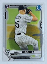 Garrett Crochet 2021 Bowman Chrome RC Chicago White Sox Rookie Red Sox #63