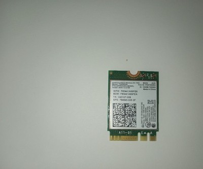 Intel Wireless-AC 7260 Dual Band WiFi Adapter  + BT 4.0 Tested