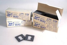SET OF 4 BOXES: CROPPING SLIDEMOUNTS