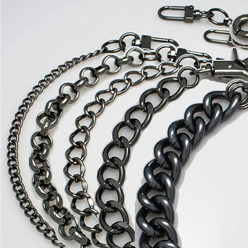 Chain Strap - Gunmetal Silver