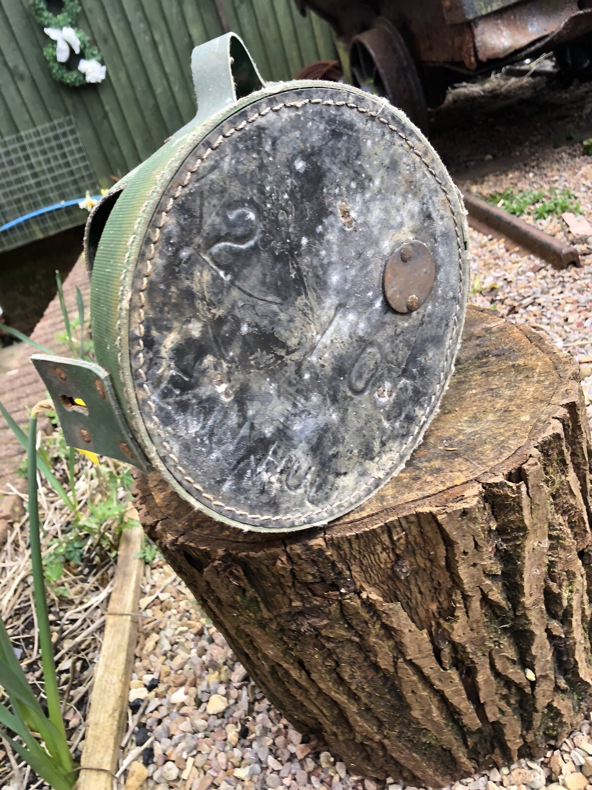 COLLIERY DEPUTY SHOTFIRING POWDER KEG WITH 3 STICKS OF DUMMY POLAR AJAX