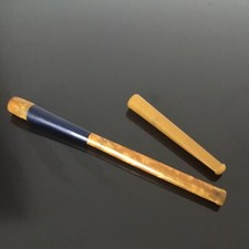 2 Fume Cigarettes Anciens en BAKELITE Jaune